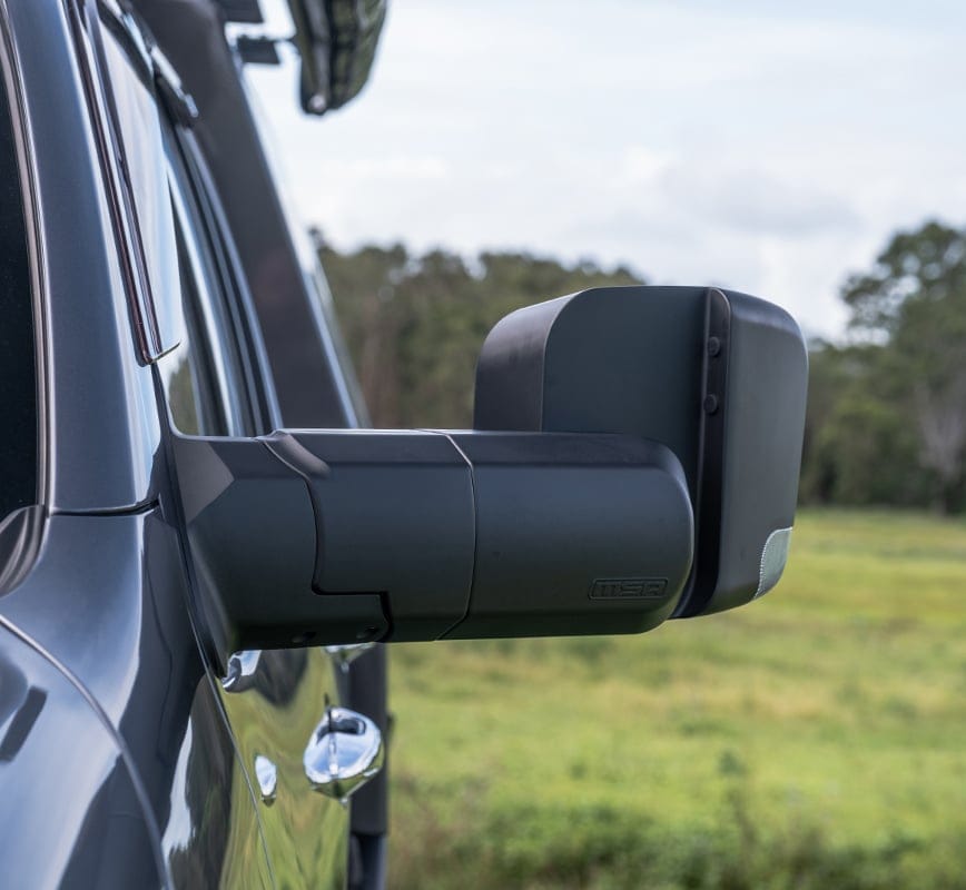 MSA 4x4 Landcruiser 70-79 Series MSA POWER FOLD™ Towing Mirrors – 1984-09/2023