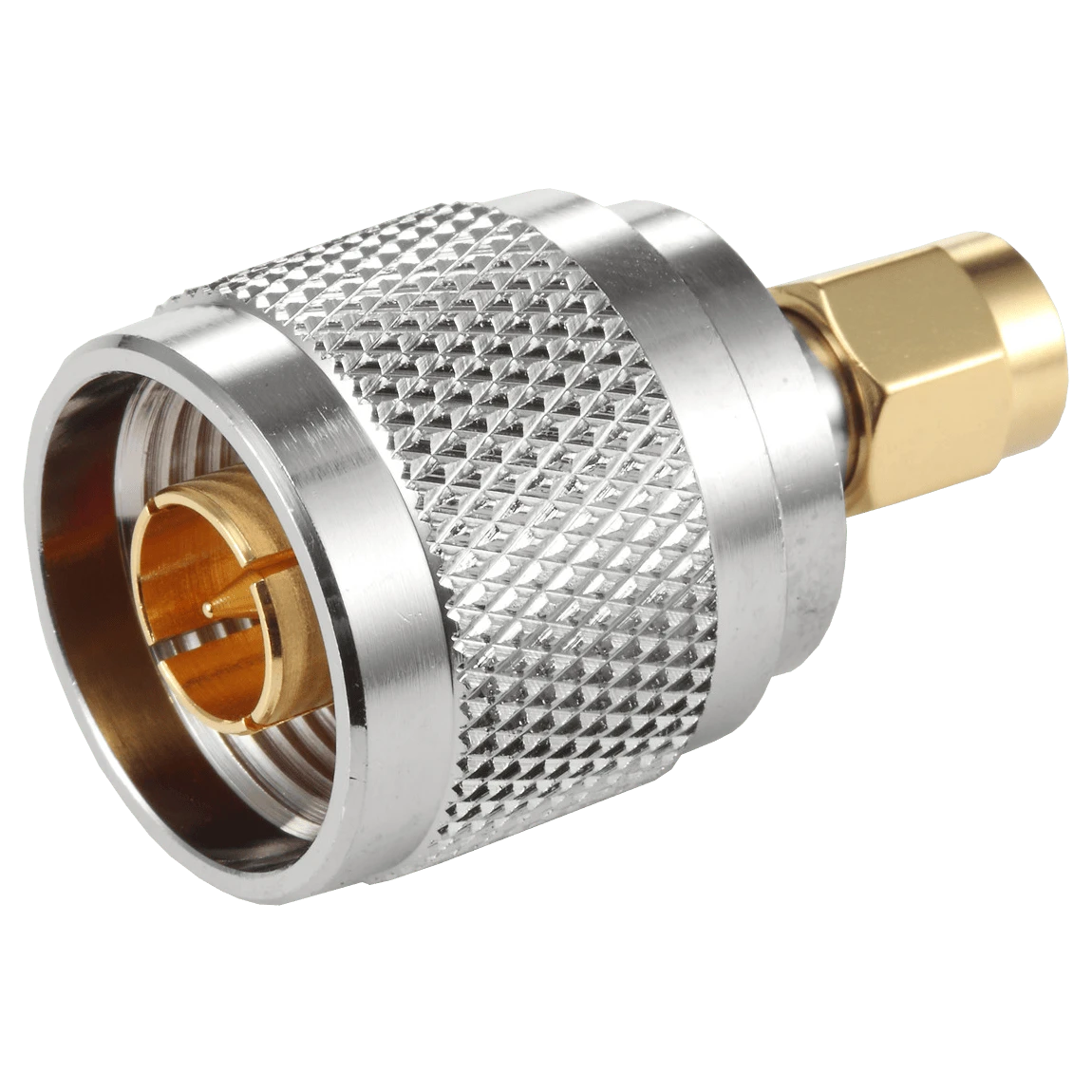 Powertec RF Adapter, N Male to SMA Male