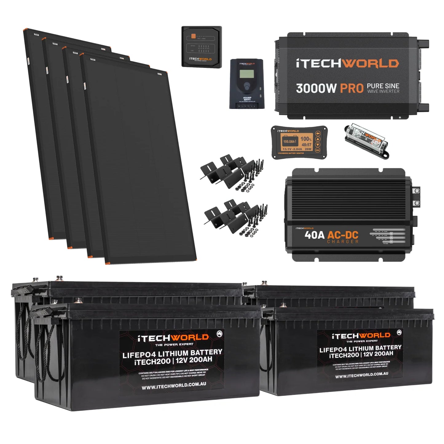 iTechworld Off Grid System 10.24kWh