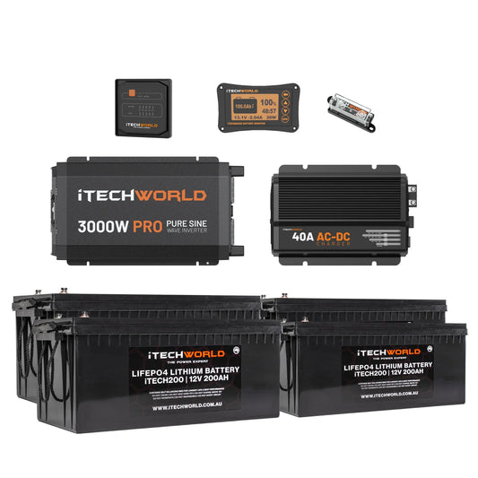 iTechworld Off Grid System 10.24kWh