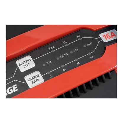 12V AUTOMATIC 16A 6 STAGE BATTERY CHARGER PC1600