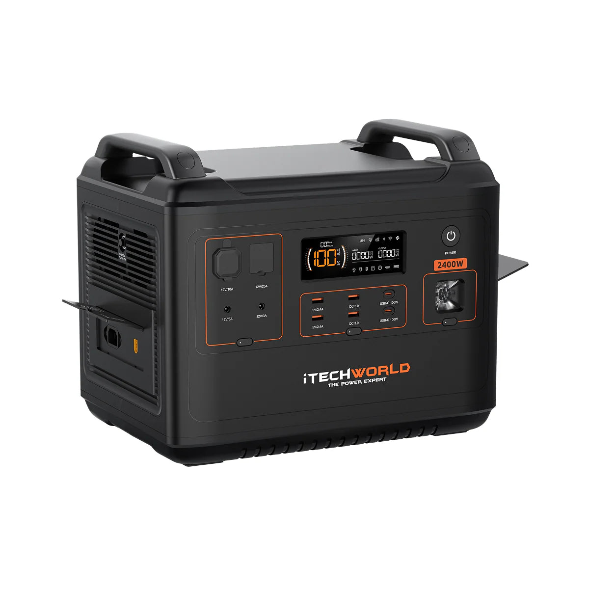 iTechworld PS2000 Portable Lithium Power Station with Bluetooth 2400W 170Ah