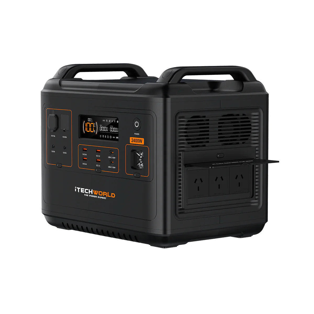 iTechworld PS2000 Portable Lithium Power Station with Bluetooth 2400W 170Ah