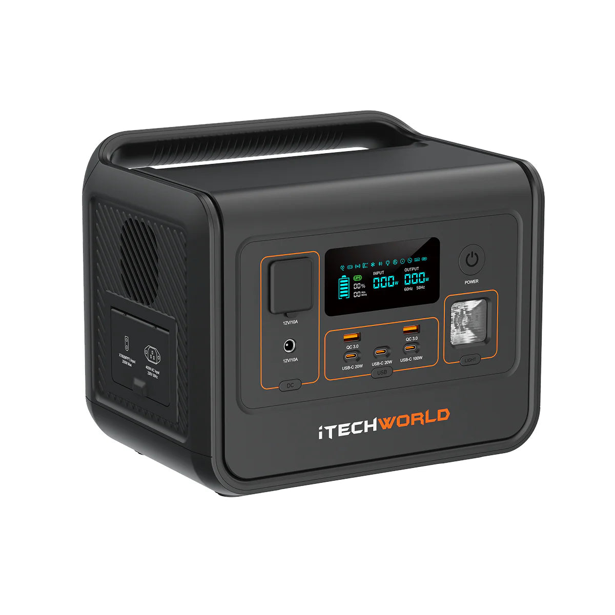 iTechworld Deluxe Solar Generator Kit PS800 Power Station and 200W Solar Blanket