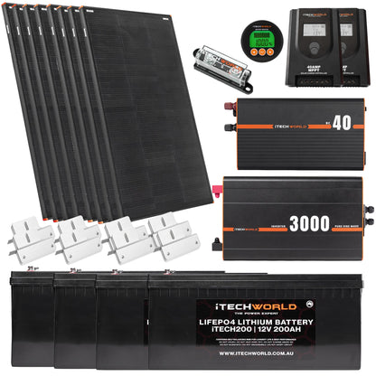 10.24 KWH Off Grid System