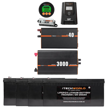 10.24 KWH Off Grid System
