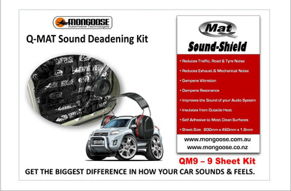 Mongoose QM9 Sound Deadening kit