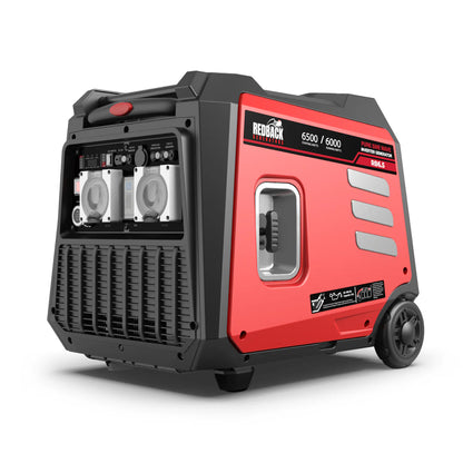 Redback RB6.5 Portable Inverter Generator 6500W 6.5KVA