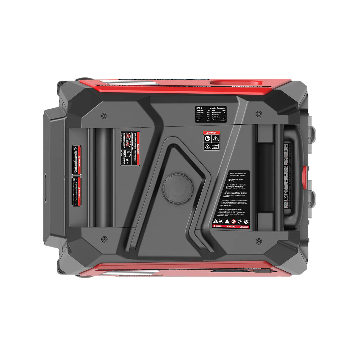 Redback RB6.5 Portable Inverter Generator 6500W 6.5KVA