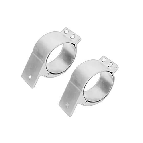 Roadvision Bar Light & Work Light Tubular Bull Bar Clamp 76-81mm (3) Diameter Range Silver