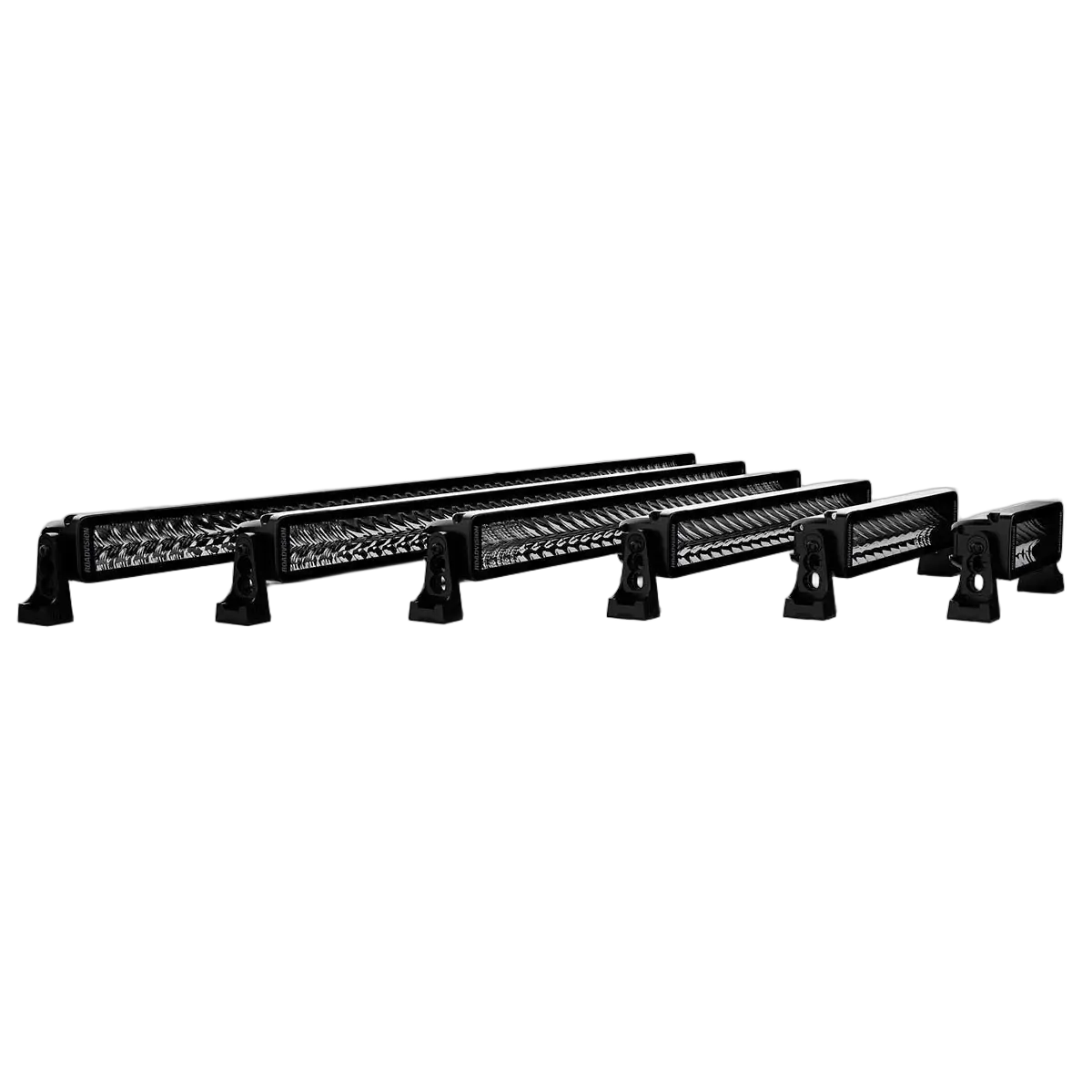 Roadvision Stealth S70 40-inch LED Light Bar featuring a smoked lens, blackout mounting hardware, and low-profile die-cast aluminium housing.