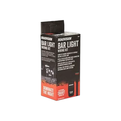Roadvision LED Bar Light GEN2 Wiring Harness 12/24V with H4 & HB3 Piggy Back Connector RV LED Bar Light Switch Suit 1 Lamp up to 140W Roadvision