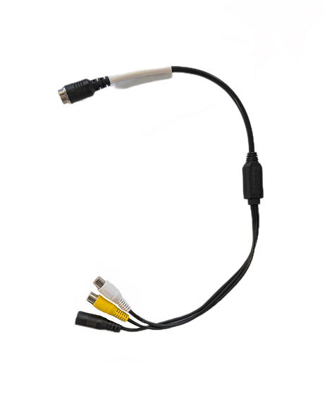 Mongoose PVC12HDM 4 Pin Male to RCA and Power