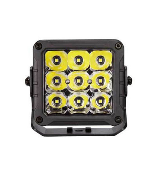 Roadvision LED Work Light Square Spot Beam 10-30V 9 x 5W P8 LED's <46W <3756lm TMT IP67 118x74x132mm