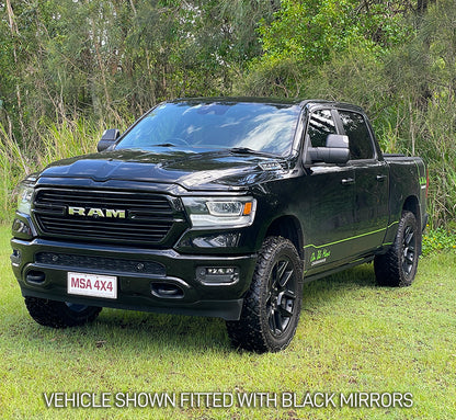 MSA 4x4 Ram 1500 DT MSA POWER FOLD™ Towing Mirrors (2019-06/2026) - CHROME, CAMERA PROVISION