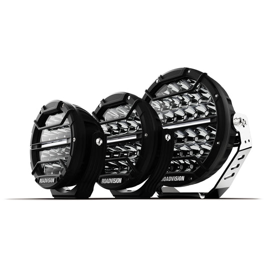 6 inch Paired Set DOMINATOR DL2 Series L.E.D. DRL High Performance Driving Spot Lights ROADVISION