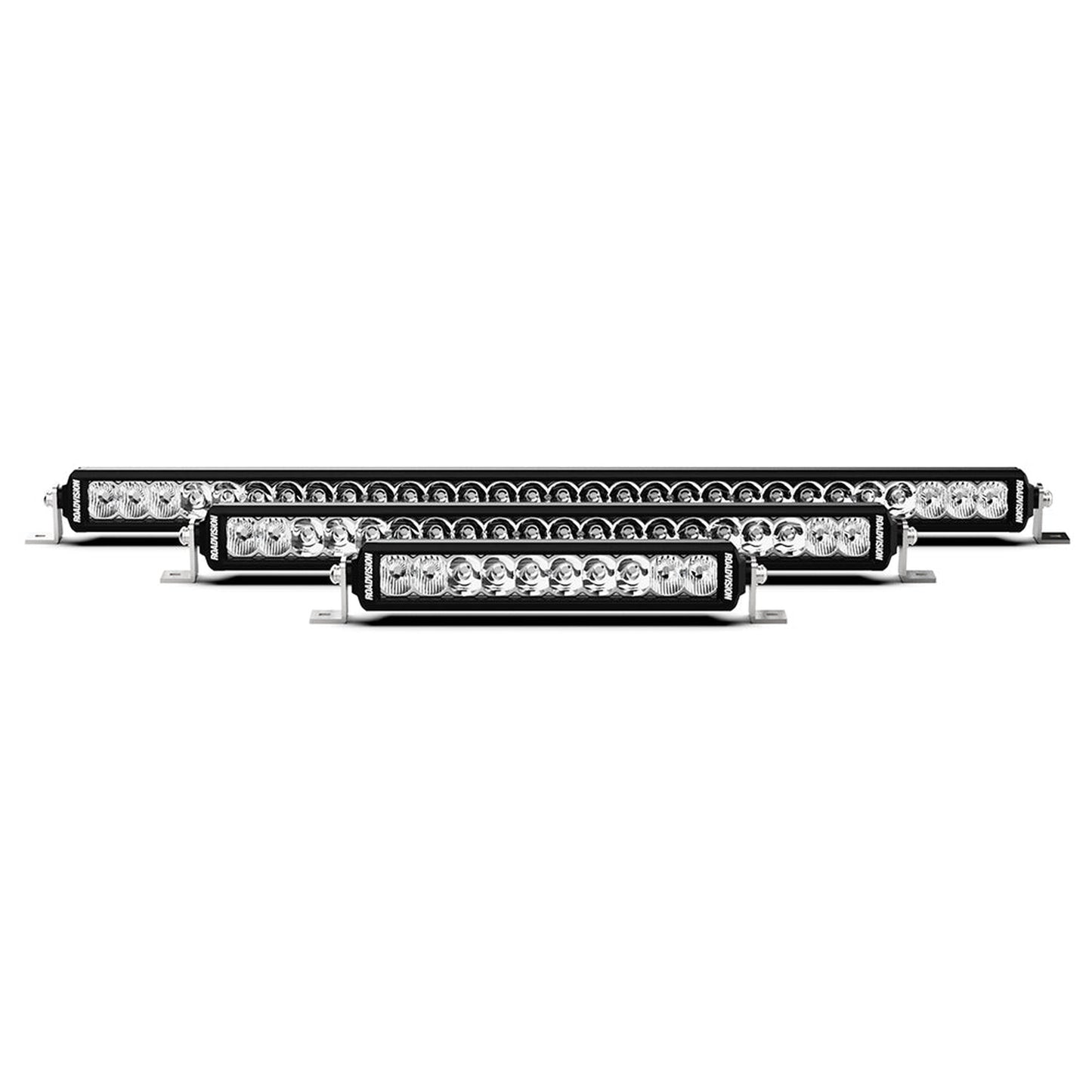 ESSENTIALS SRE Series Single Row L.E.D. High Performance Low Range Driving Bar Lights ROADVISION