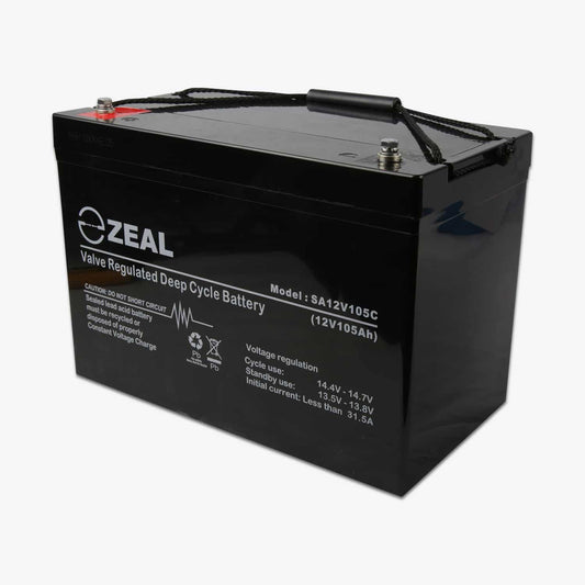 Hard Korr Zeal 12V 105AH AGM Deep Cycle Battery