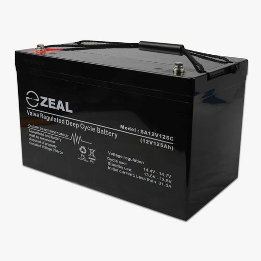 Hard Korr Zeal 12V 125AH AGM Deep Cycle Battery