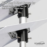 STARBEAM Starlink Mini Metal Pole Adapter for up to 37mm Pole