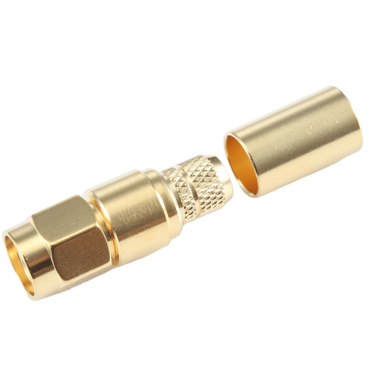 Powertec SMA Male Connector for L-240 Coaxial Cable