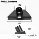STARBEAM Starlink Mini Metal Pole Adapter for up to 37mm Pole