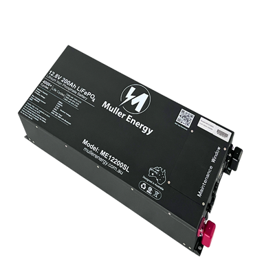 Muller Energy 12V 200Ah Slimline LiFePO4 Lithium Battery