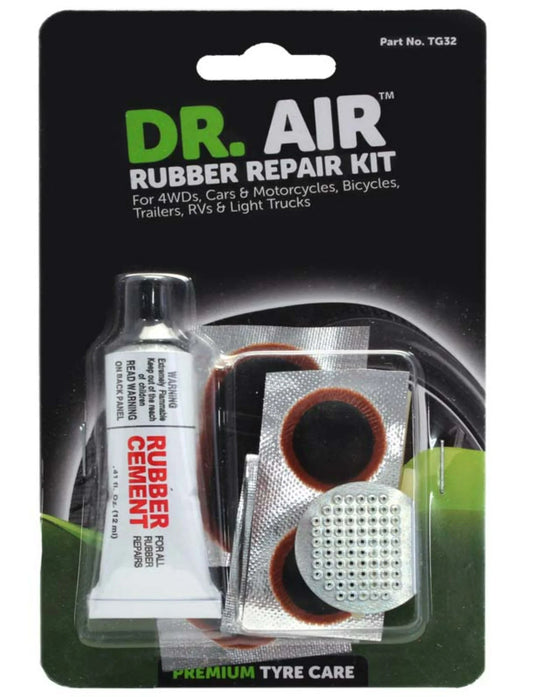 Dr Air Rubber Repair Kit – 8 Piece TG32