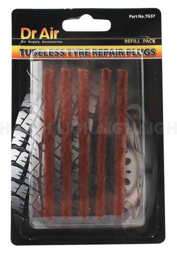 Dr Air tyre repair plugs 5 pack TG37