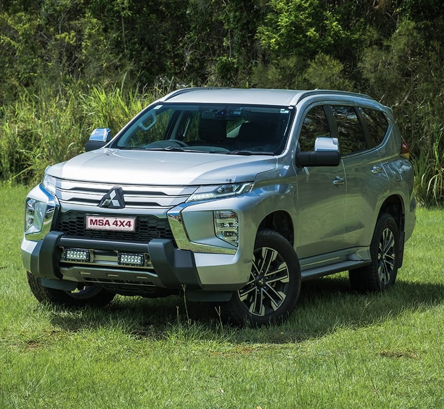 MSA 4x4 Pajero Sport MSA POWER FOLD™ Towing Mirrors (2015-2025) - CHROME