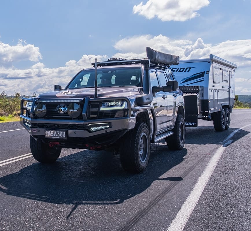 MSA 4x4 LandCruiser 300 Series MSA POWER FOLD™ Towing Mirrors