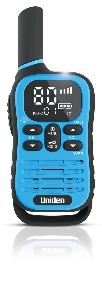 Uniden UH45-3 Max 0.5W UHF Handheld Radio with Kid-Zone Plus [3 Pack]