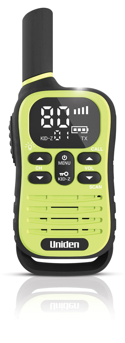 Uniden UH45-3 Max 0.5W UHF Handheld Radio with Kid-Zone Plus [3 Pack]