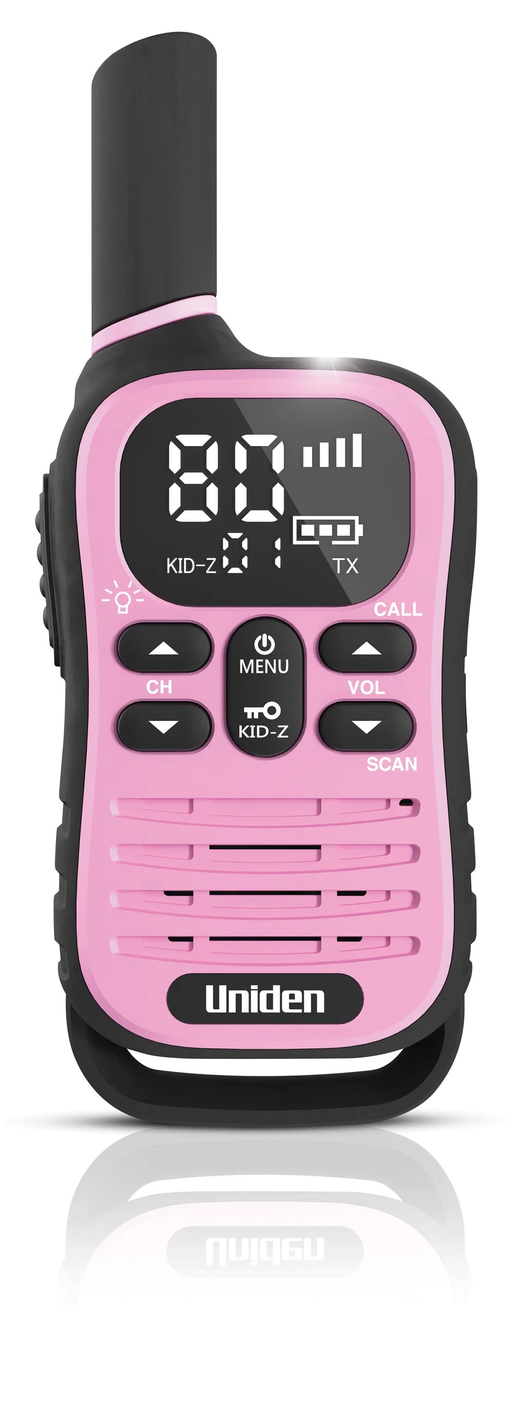 Uniden UH45-3 Max 0.5W UHF Handheld Radio with Kid-Zone Plus [3 Pack]