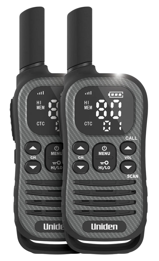 Uniden UH620 Max 2W Twin Pack UHF Radio with Voice Scramble