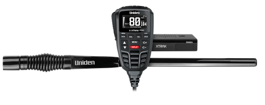 Uniden XTRAK 80 Pro – Smart UHF CB Radio with Bluetooth & GPS Sharing