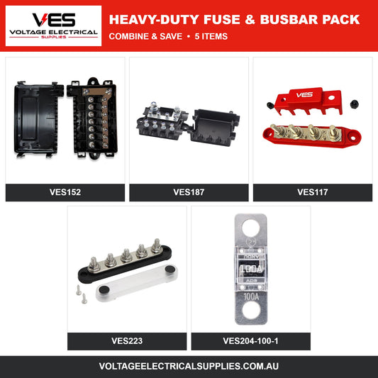 VES Heavy-Duty Fuse & Busbar Pack – VES152, VES187, VES117, VES223, VES204-100-1