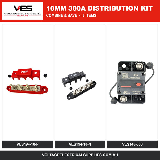 VES 10mm 300A Distribution Kit – VES194-10-P, VES194-10-N, VES146-300