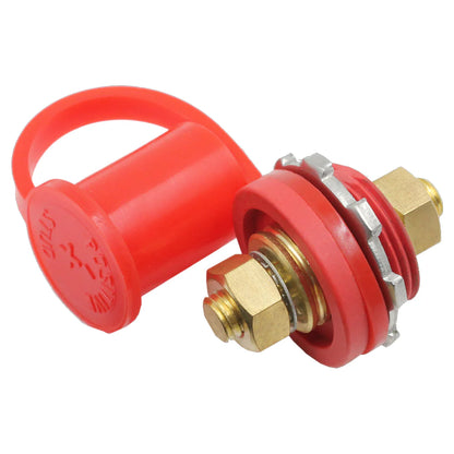 Red Through Stud M10 - 300amp Rated @ 12V
