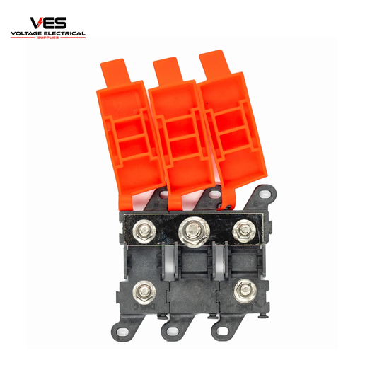 Modular Midi Fuse Input + Busbar + Two Modular Midi Fuse Holder - Rated up to 300A