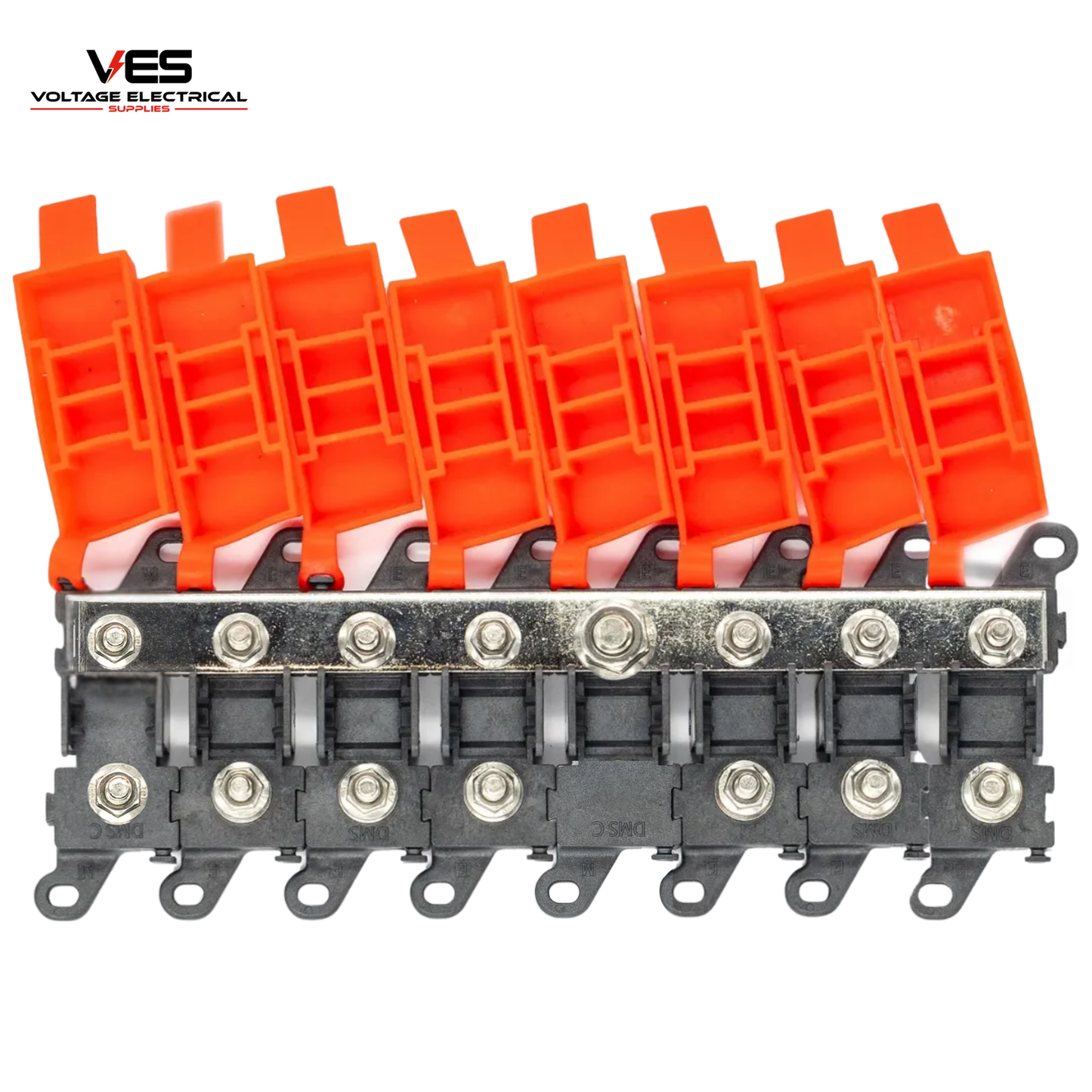 Modular Midi Fuse Input + Busbar + Seven Modular Midi Fuse Holder - Rated up to 300A