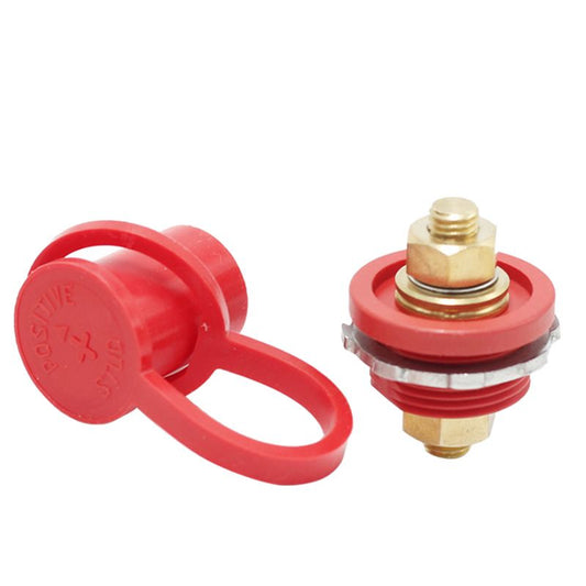 Red Through Stud M10 - 300amp Rated @ 12V