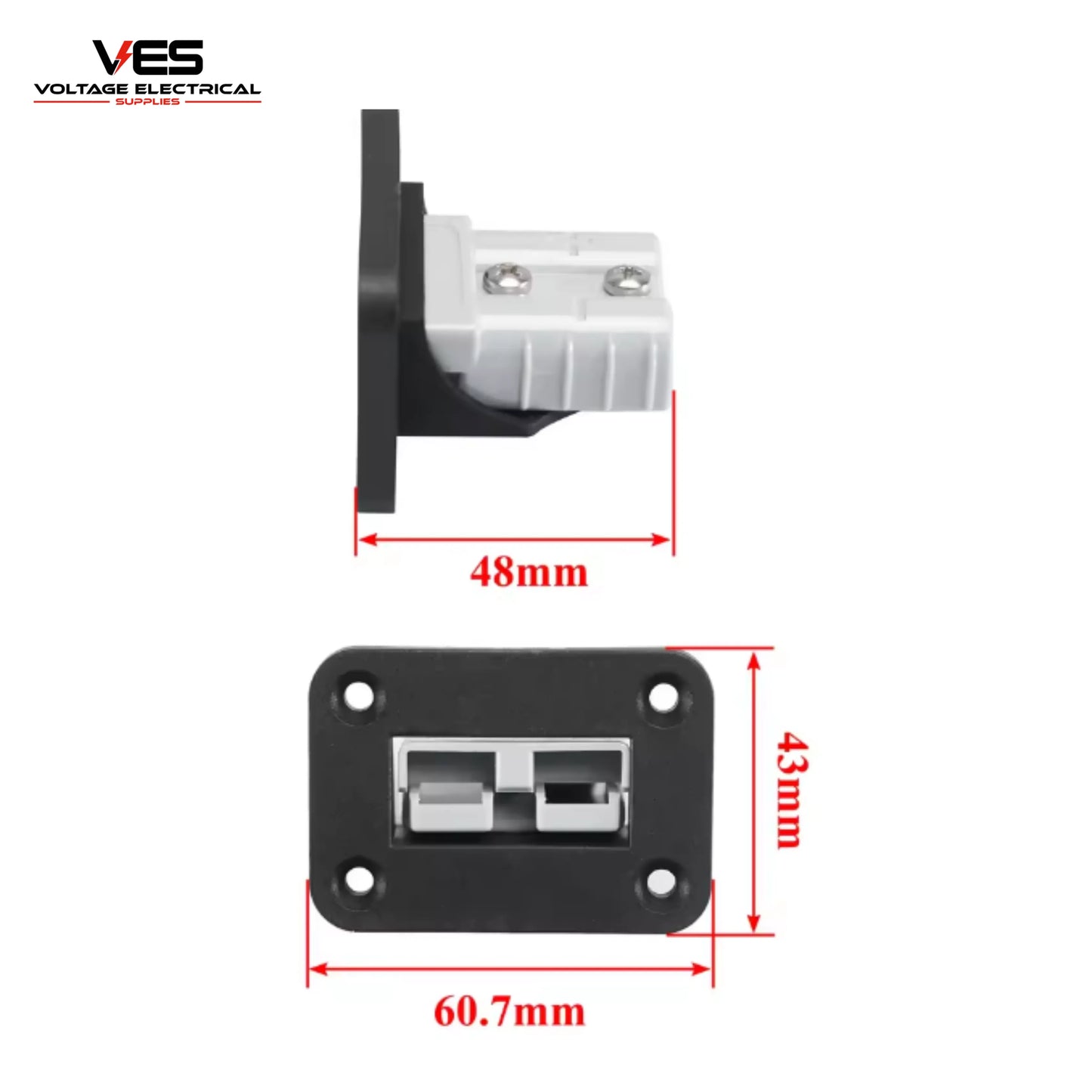 VES Single Anderson Flush Mount Kit