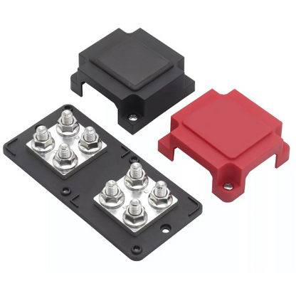 Bus Bar Eight Post - M10 Studs - 400amp rated @ 12V