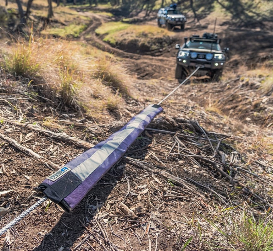 MSA 4x4 Winch Rope Protector - WRP