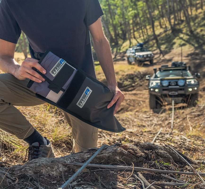 MSA 4x4 Reflective Winch Rope Protector