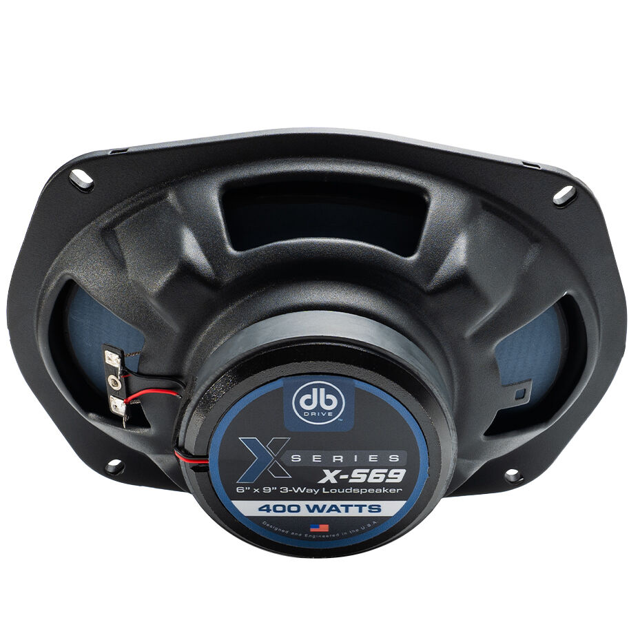 Mongoose DB Drive X-S69 6x9-Inch 3-Way Car Speakers