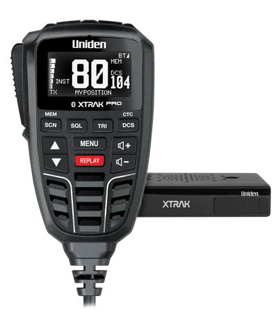 Uniden XTRAK80 Pro 4x4 Smart 5W UHF Radio + ATX970S Heavy Duty 4WD Antenna Pack