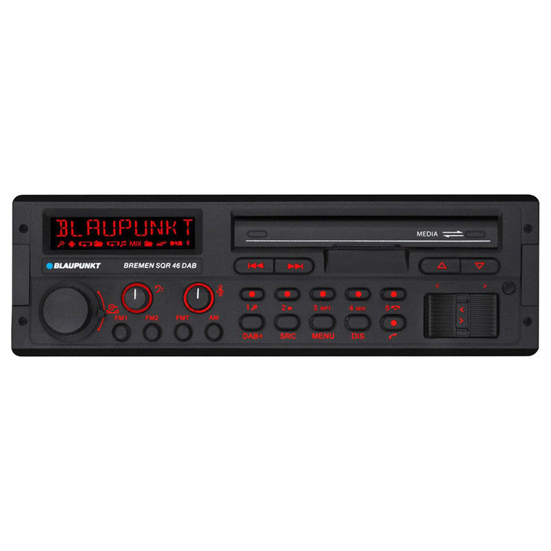 BLAUPUNKT RETRO DAB+ BT MEDIA RECEIVER BREMEN SQR46