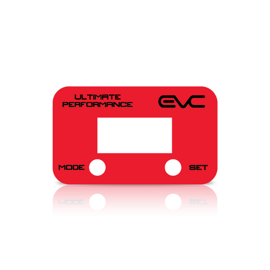 EVC Faceplate: Red